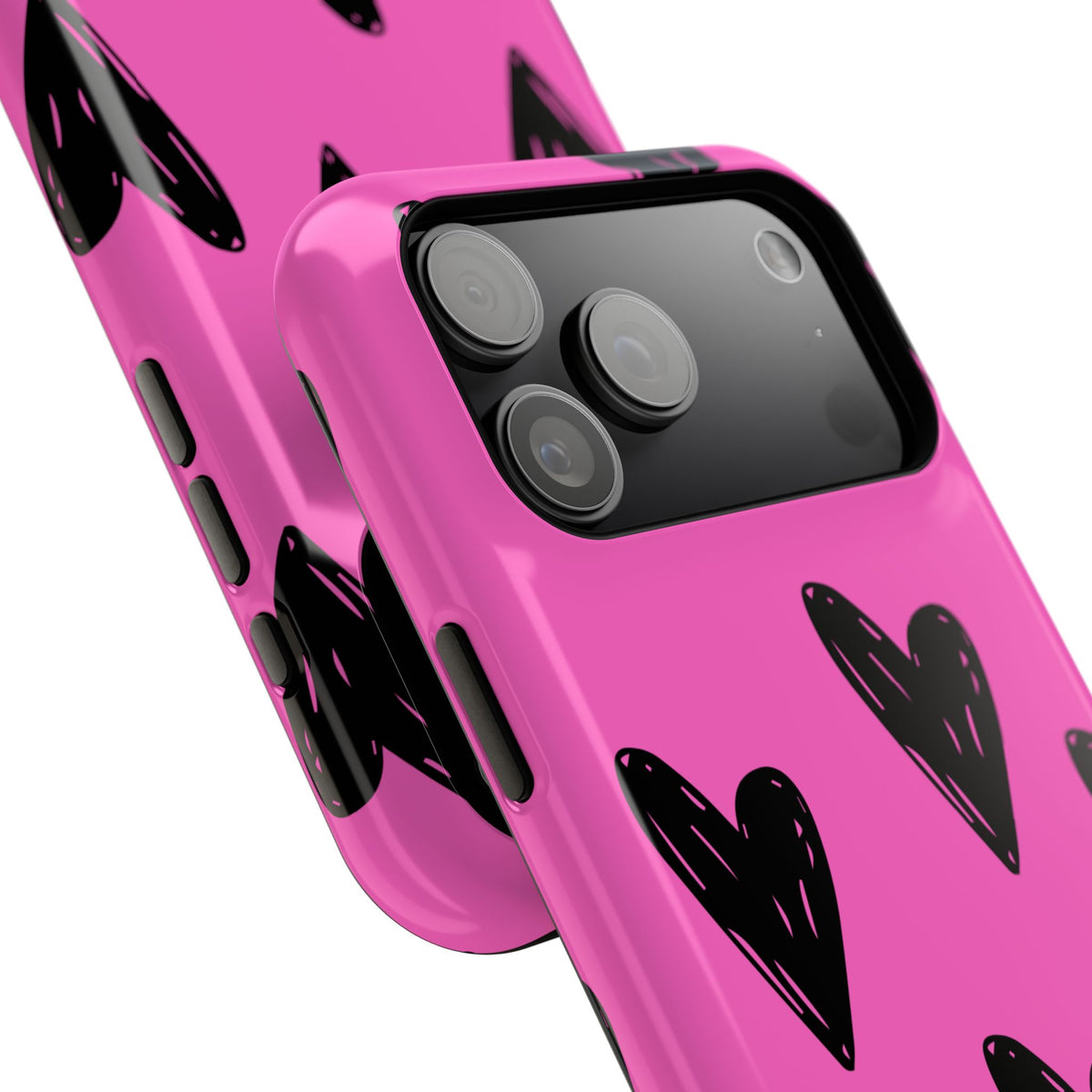 Hearts Impact Resistant Case.