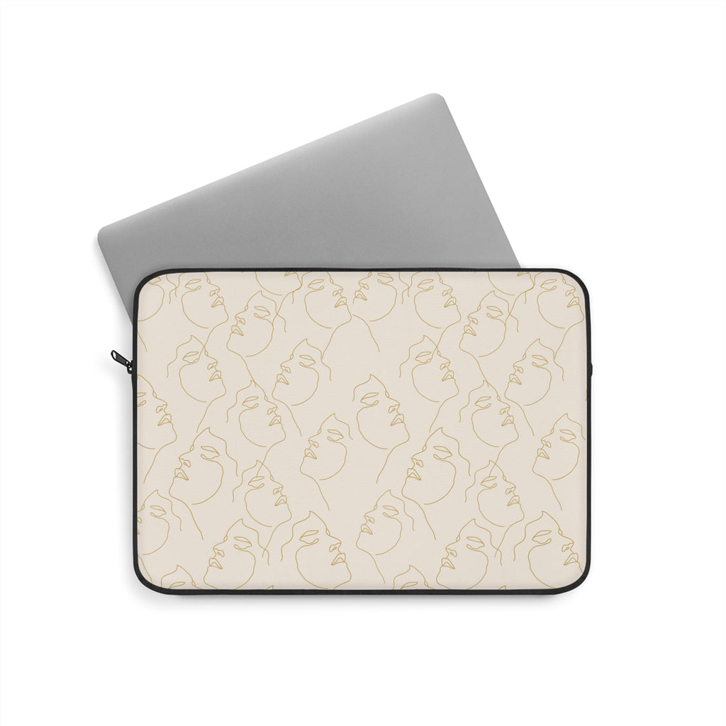 Abstract Line Art - Laptop Sleeve