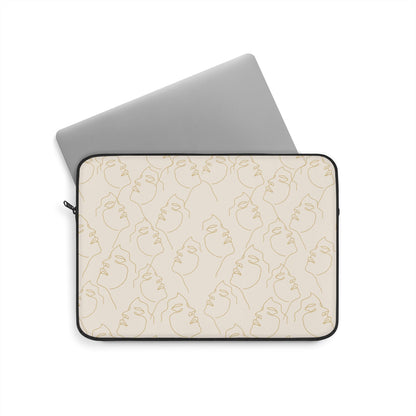 Abstract Line Art - Laptop Sleeve