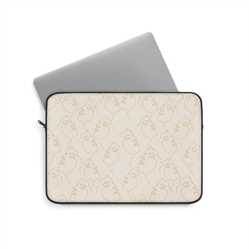 Abstract Line Art - Laptop Sleeve