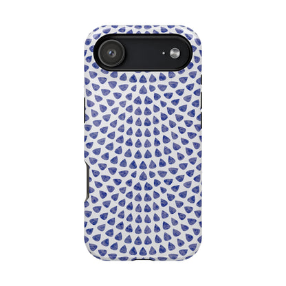Blue Dots - iPhone 17 Air / Glossy - Phone Case