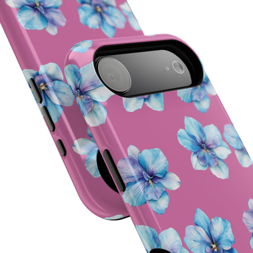 Blue Florals - Phone Case