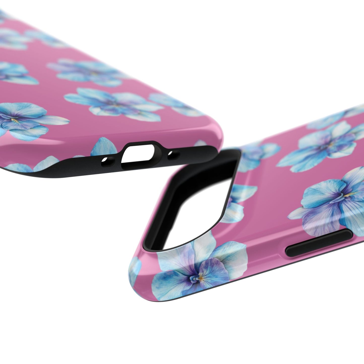 Blue Florals - Phone Case