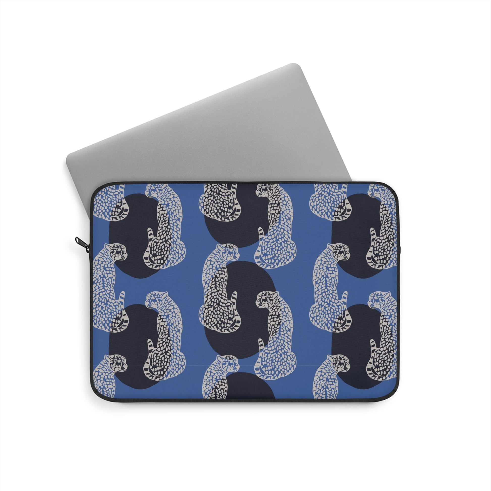 Blue Leopard - Laptop Sleeve
