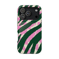 Bold Zebra - iPhone 17 Pro / Glossy - Phone Case