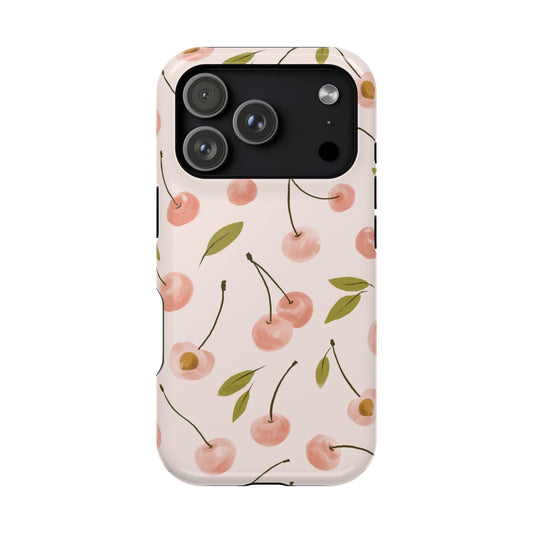 Cherries - iPhone 17 Pro / Glossy - Phone Case