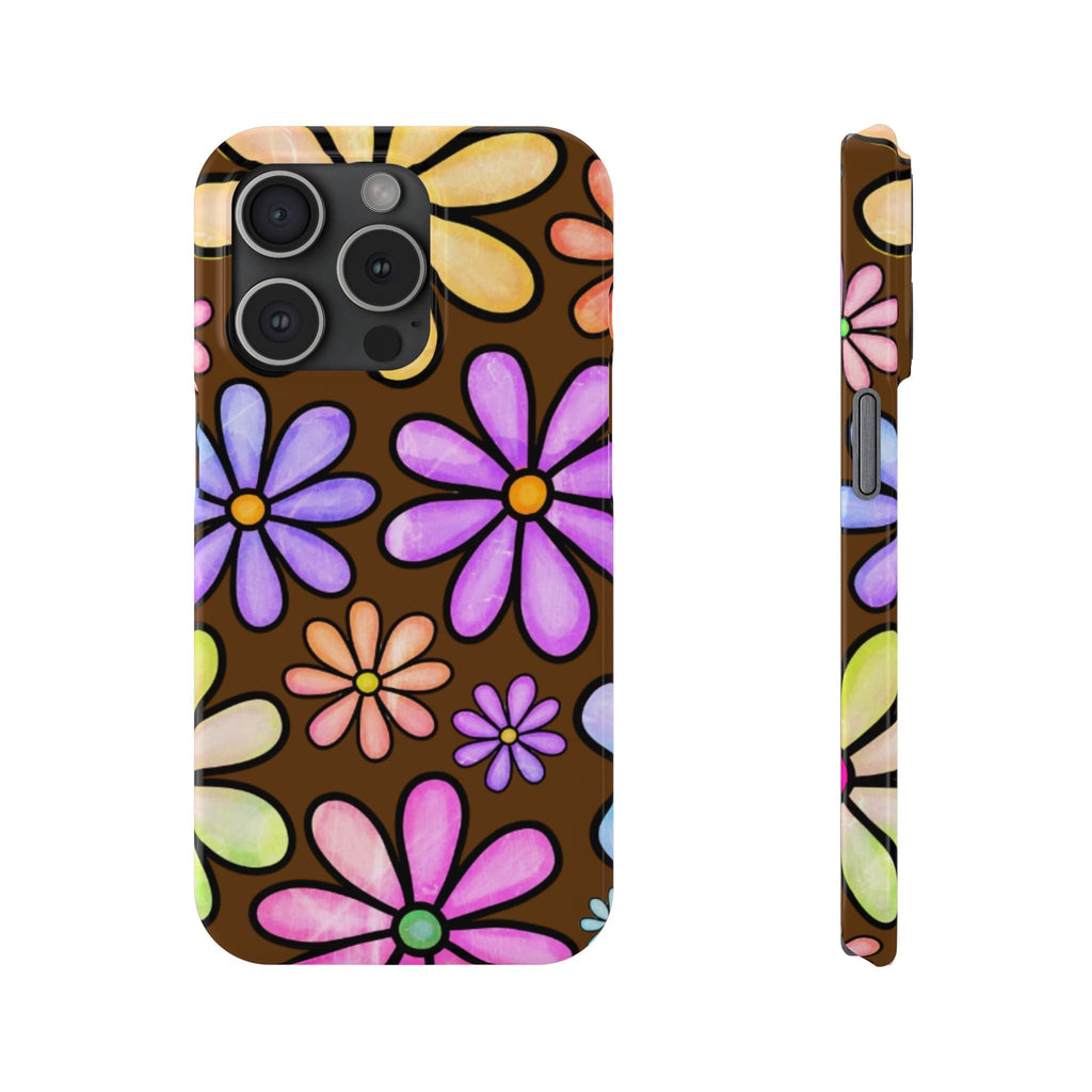 Choc Bloom - iPhone 15 Pro - Phone Case