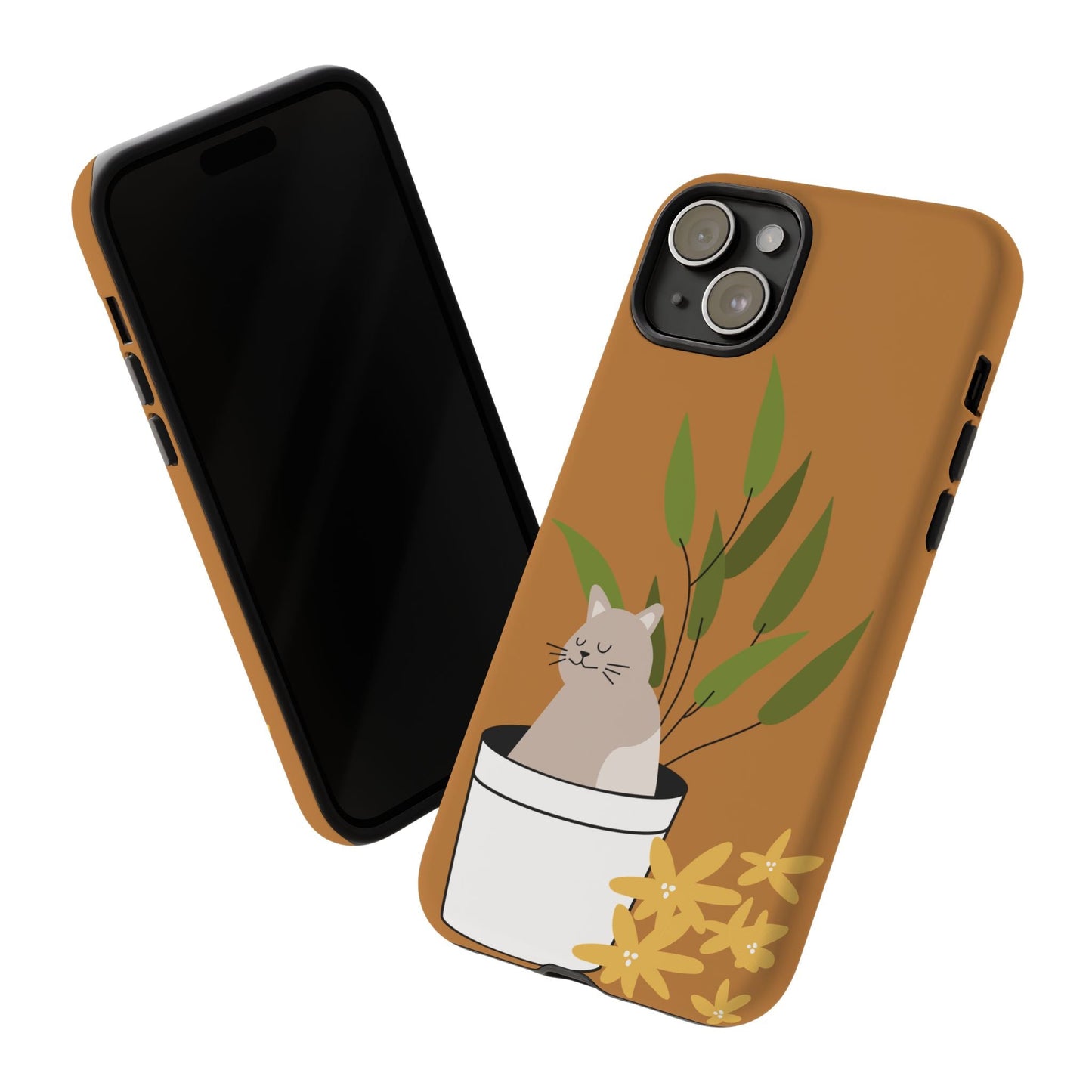Cute Cat Phone Case. - iPhone 15 Plus / Matte - Phone Case