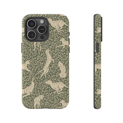 Dog Print - iPhone 15 Pro Max / Glossy - Phone Case