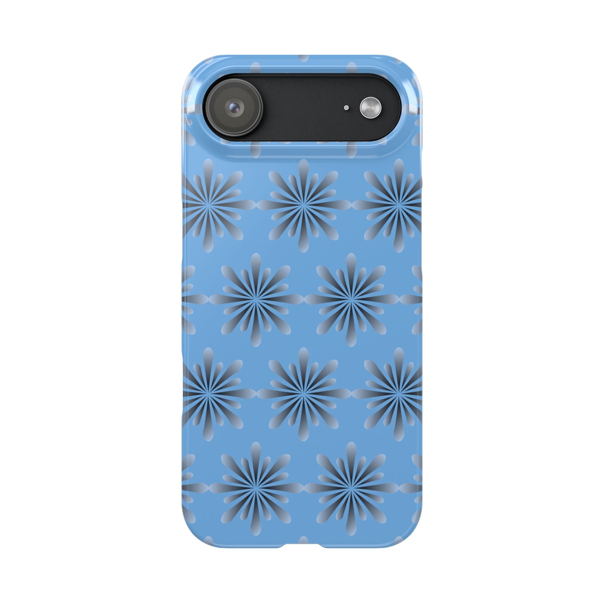 Floral Blue Phone Case. - iPhone 17 Air - Phone Case