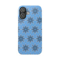 Floral Blue Phone Case. - iPhone 17 - Phone Case