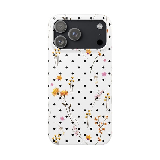 Floral Dot - iPhone 17 Pro Max - Phone Case