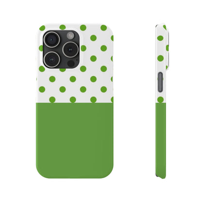 Green Dot - iPhone 15 Pro - Phone Case