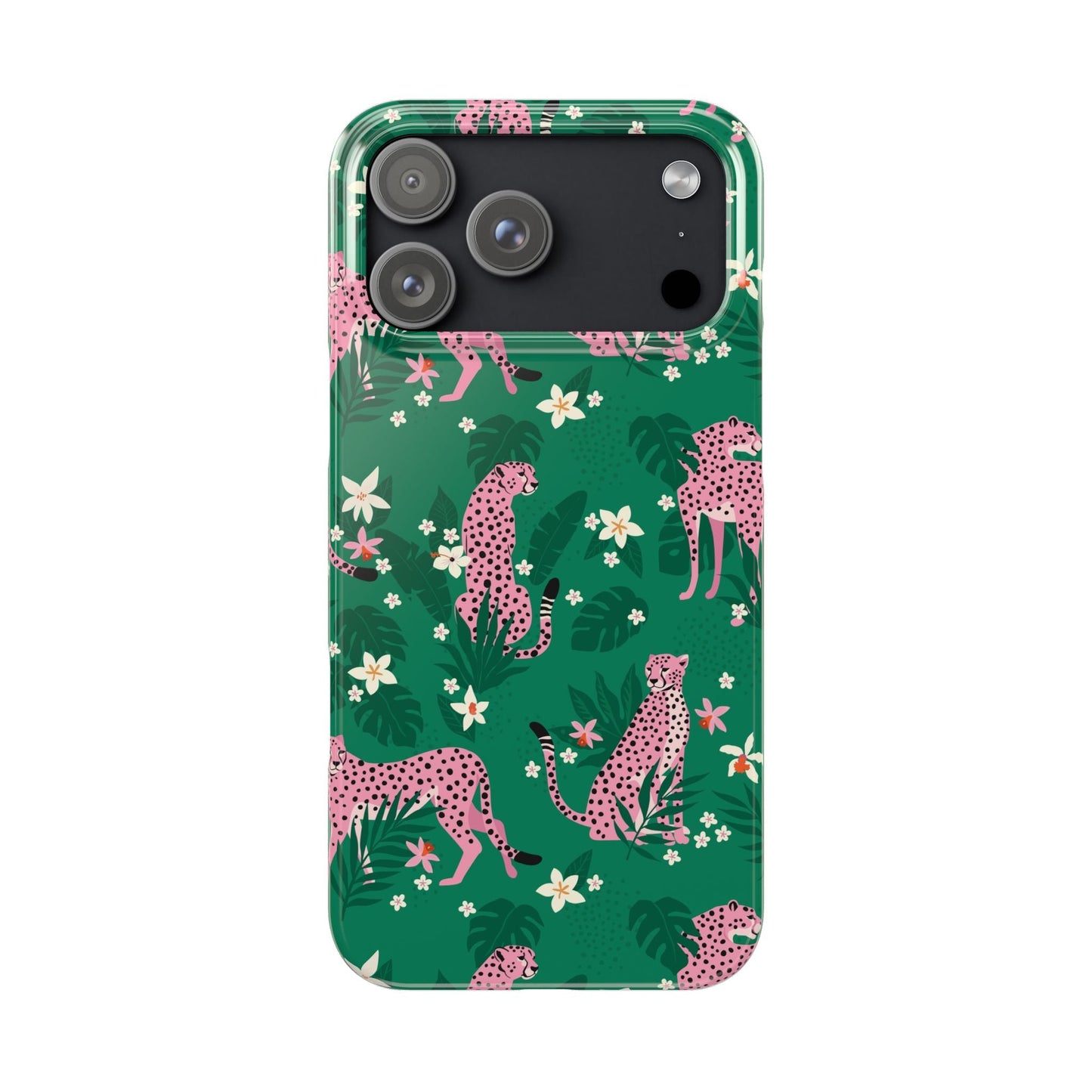 Green Leopard - iPhone 17 Pro Max - Phone Case