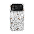 Grey Daisy - iPhone 17 Pro / Glossy - Phone Case