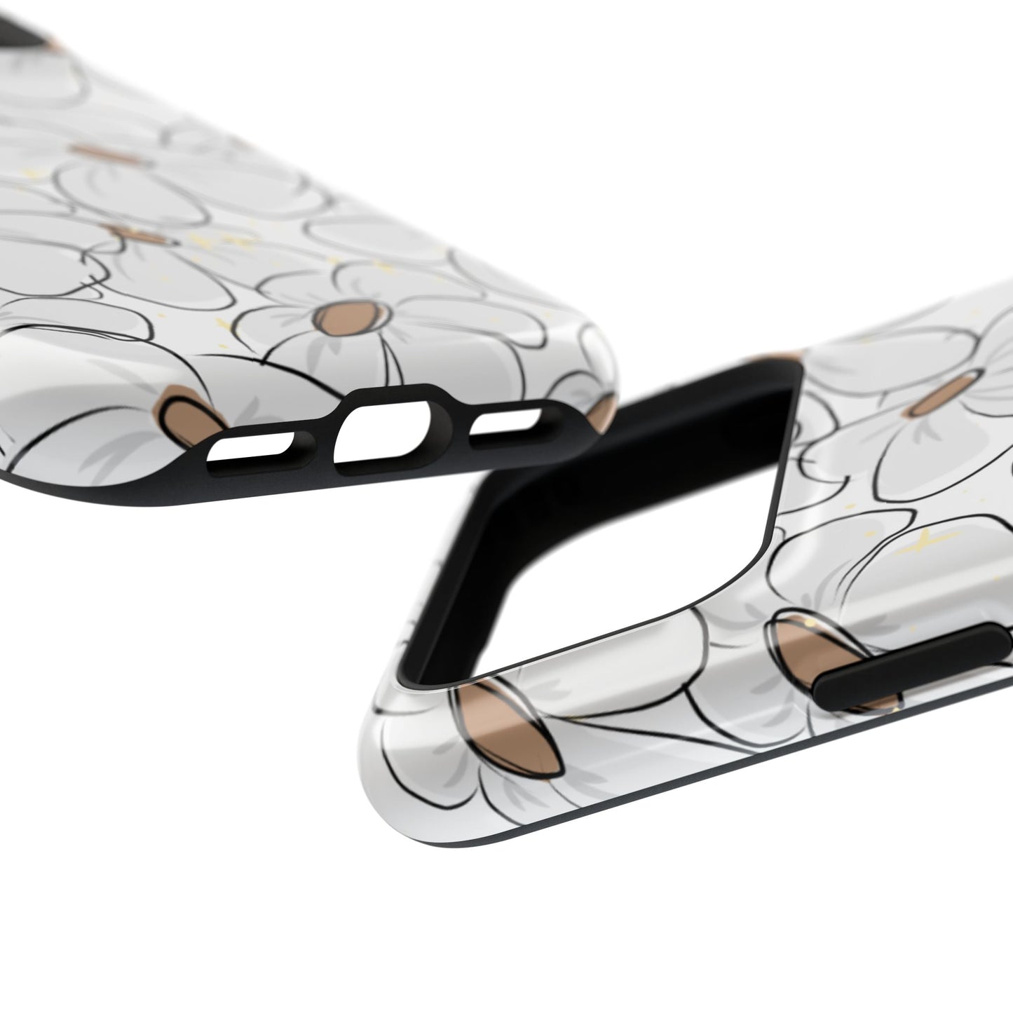 Grey Daisy - Phone Case