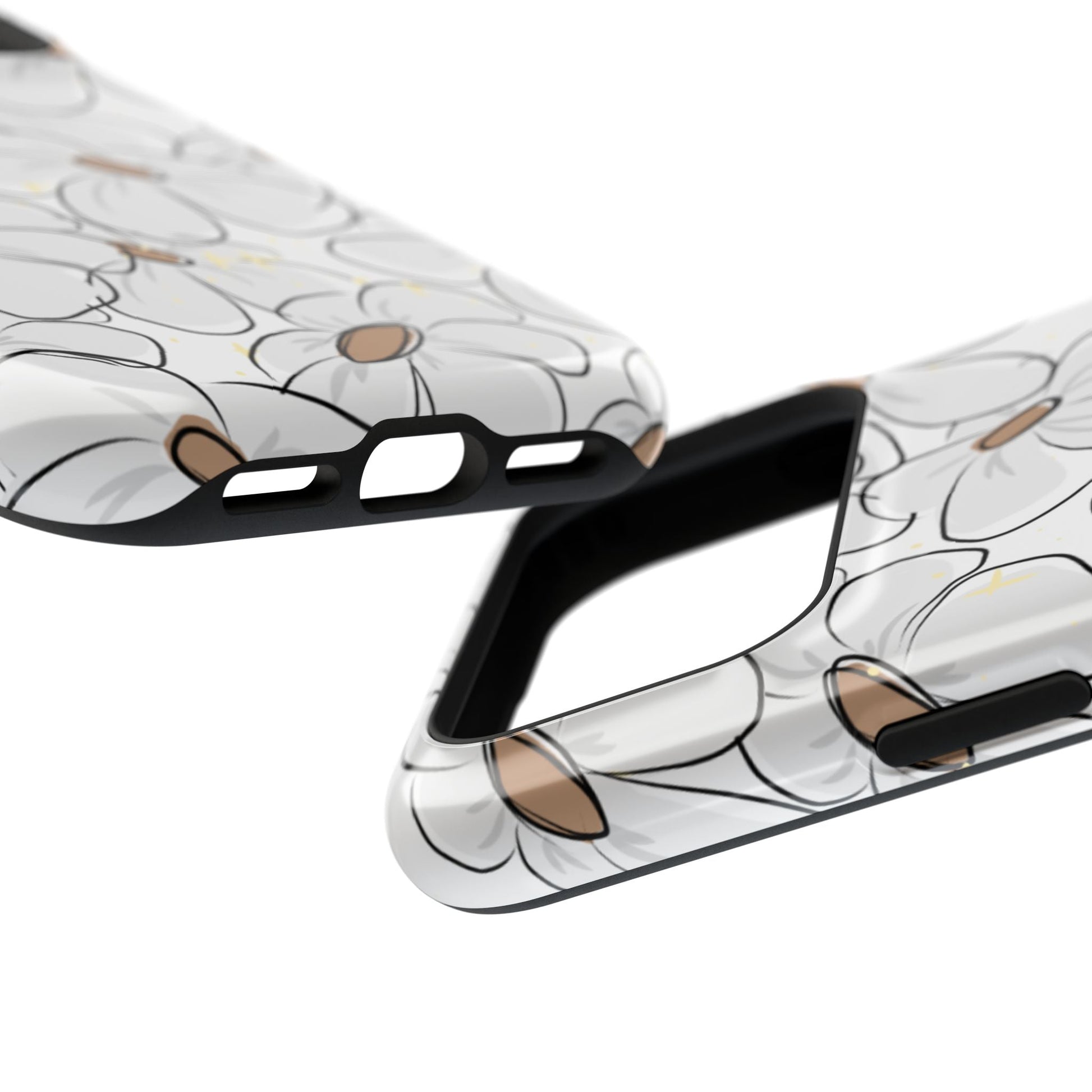 Grey Daisy - Phone Case
