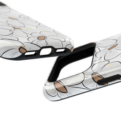 Grey Daisy - Phone Case