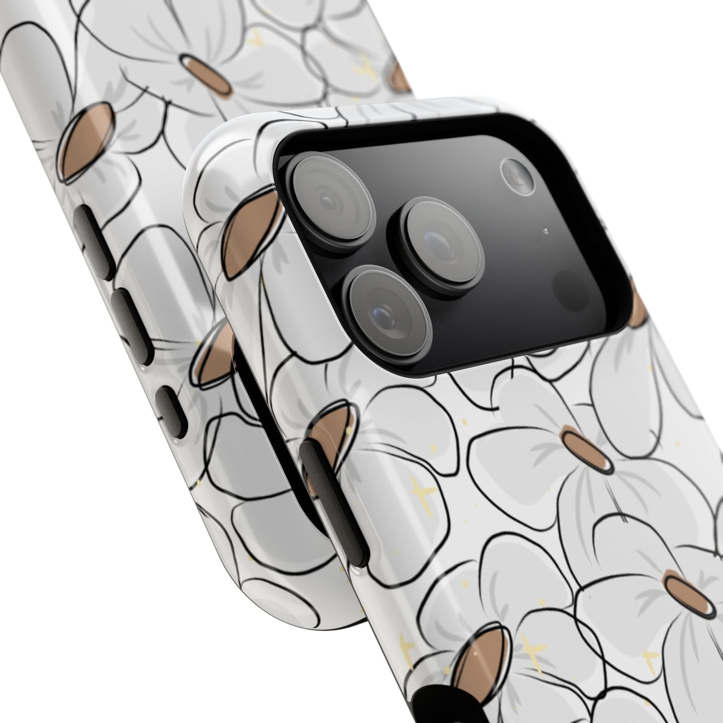 Grey Daisy - Phone Case