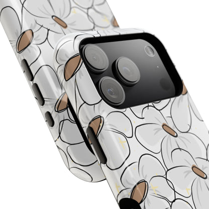 Grey Daisy - Phone Case