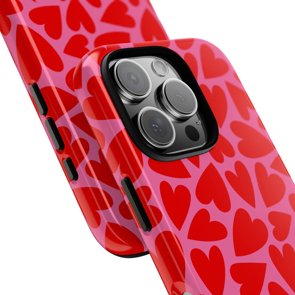Heart Flow - iPhone 16 Pro / Glossy - Phone Case