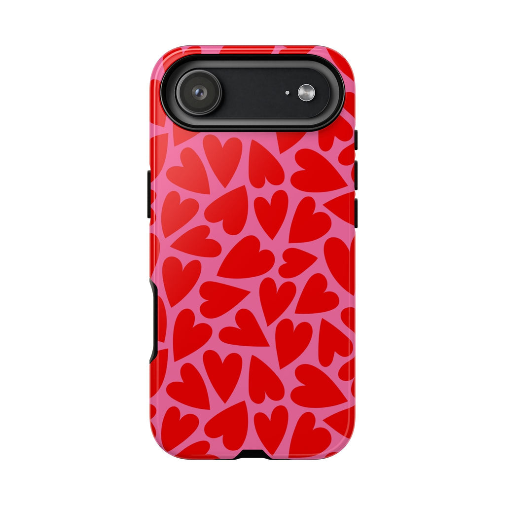 Heart Flow - iPhone 17 Air / Glossy - Phone Case