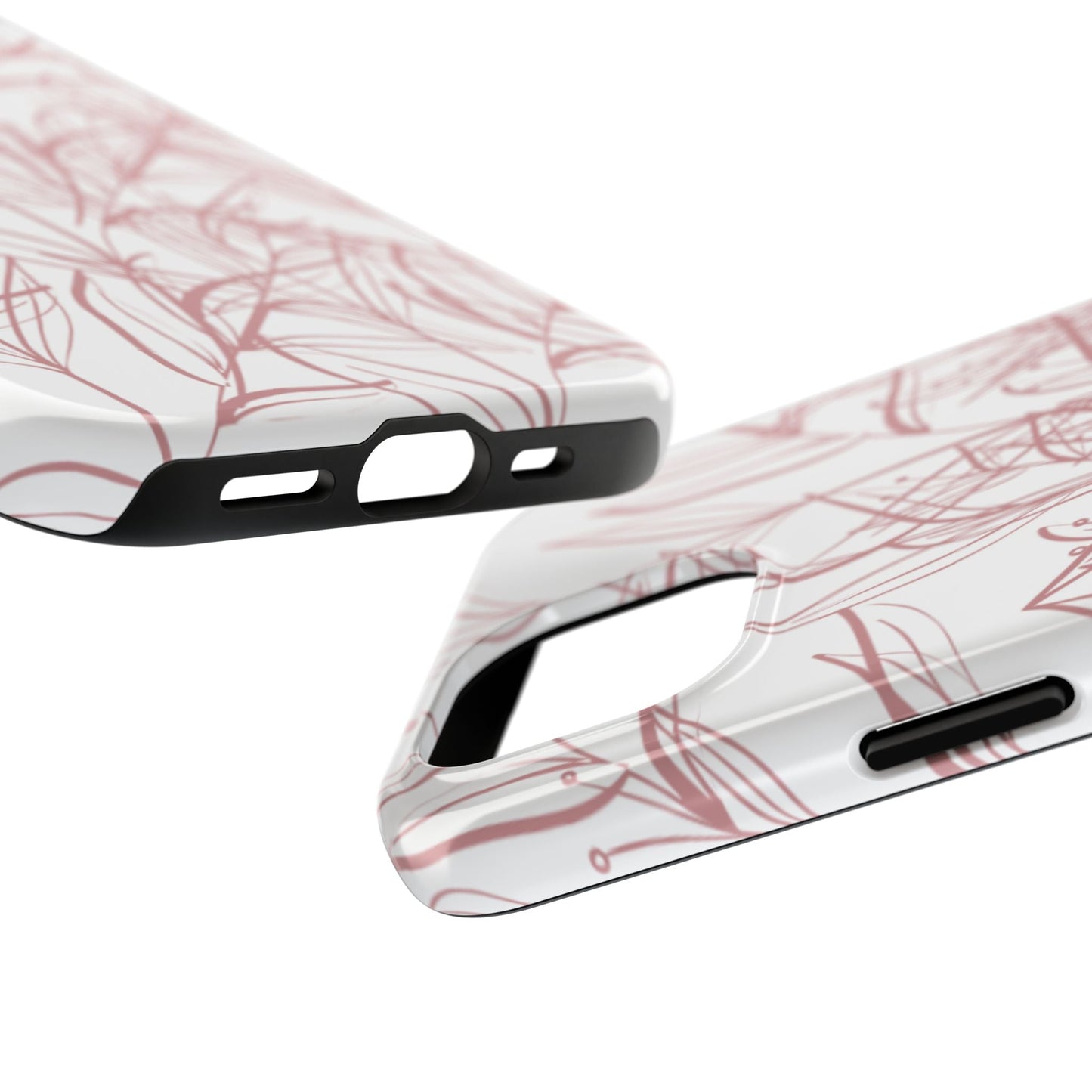 Leaf Line - iPhone 15 - Phone Case