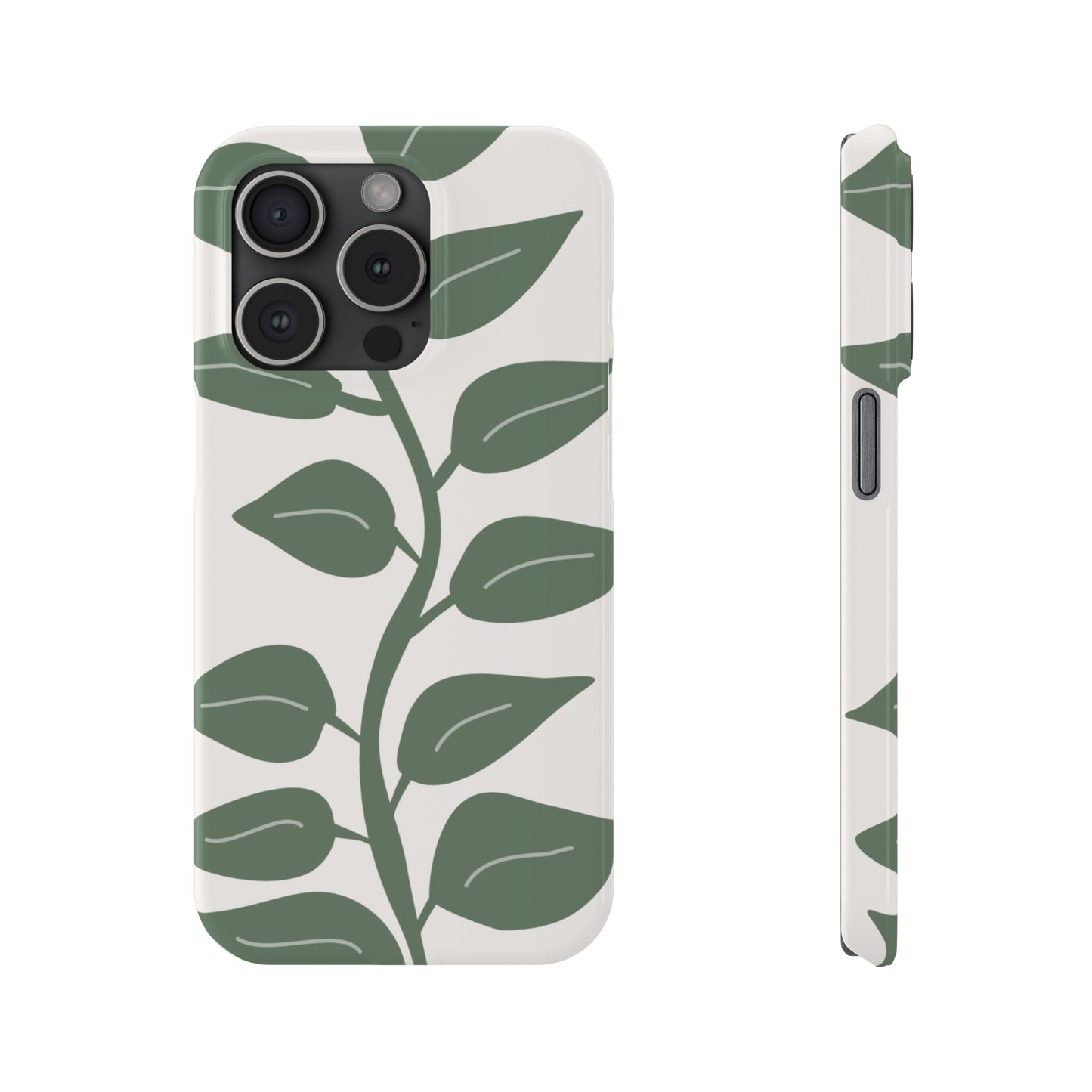 Leafy - iPhone 15 Pro - Phone Case