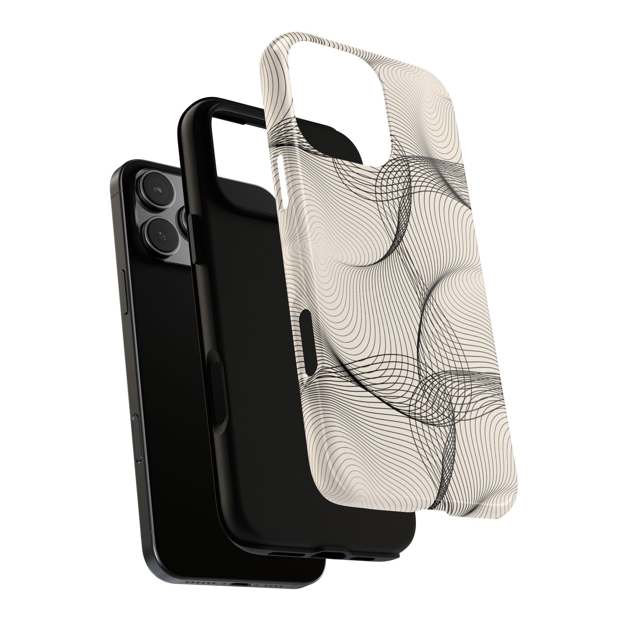 Line Waves - Phone Case