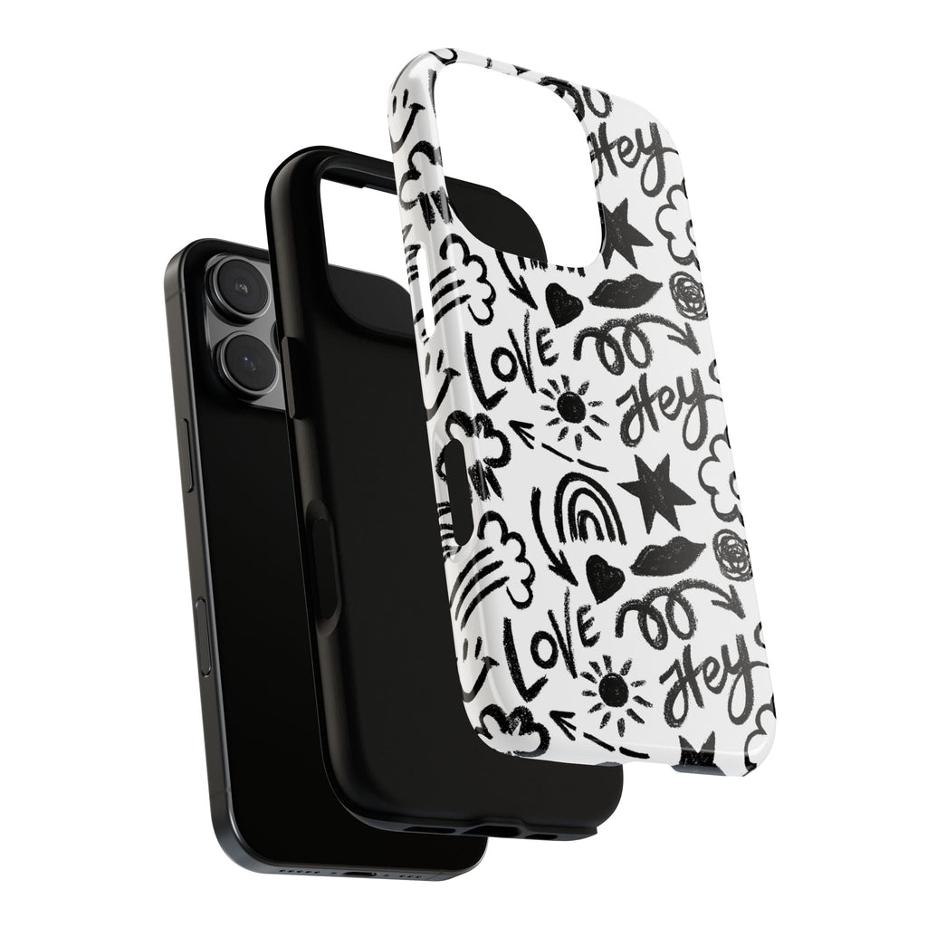 Love Doodle - Phone Case