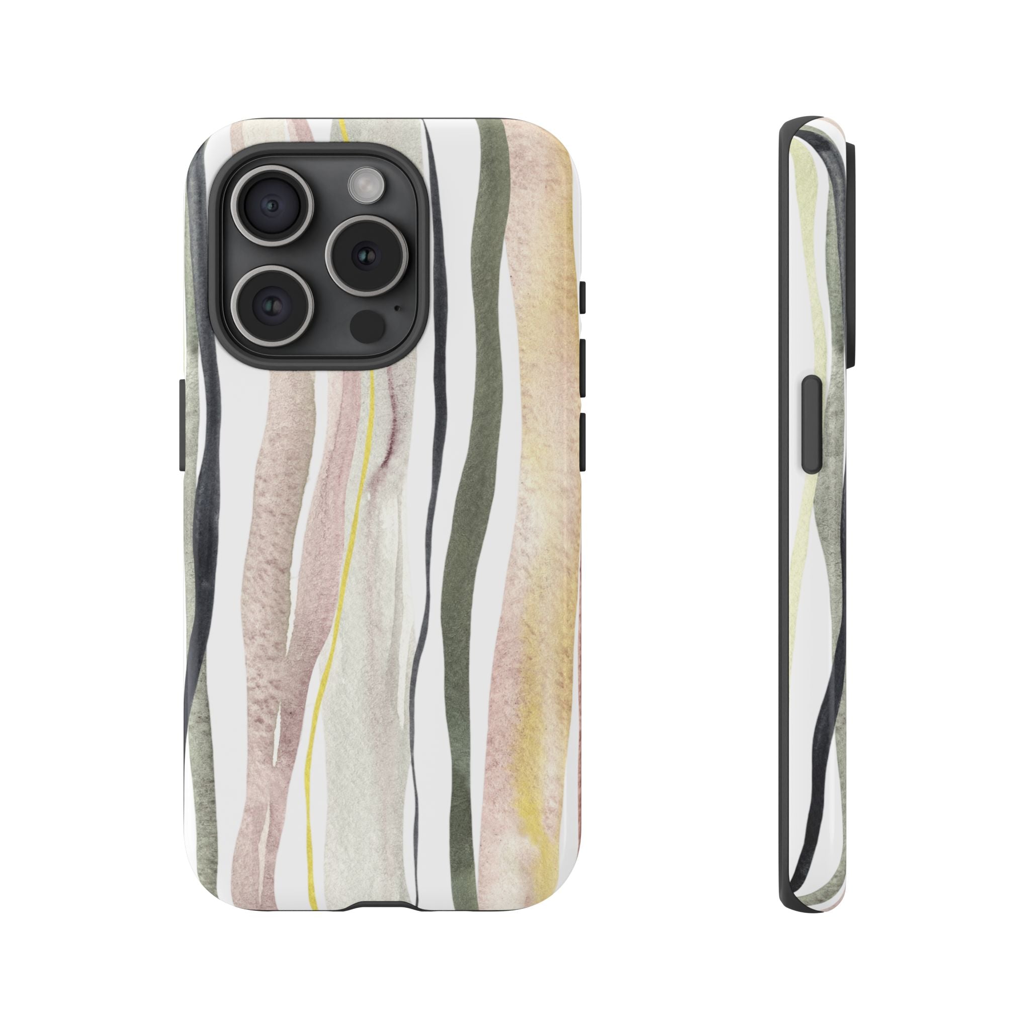 Marble Flow - iPhone 15 Pro / Glossy - Phone Case
