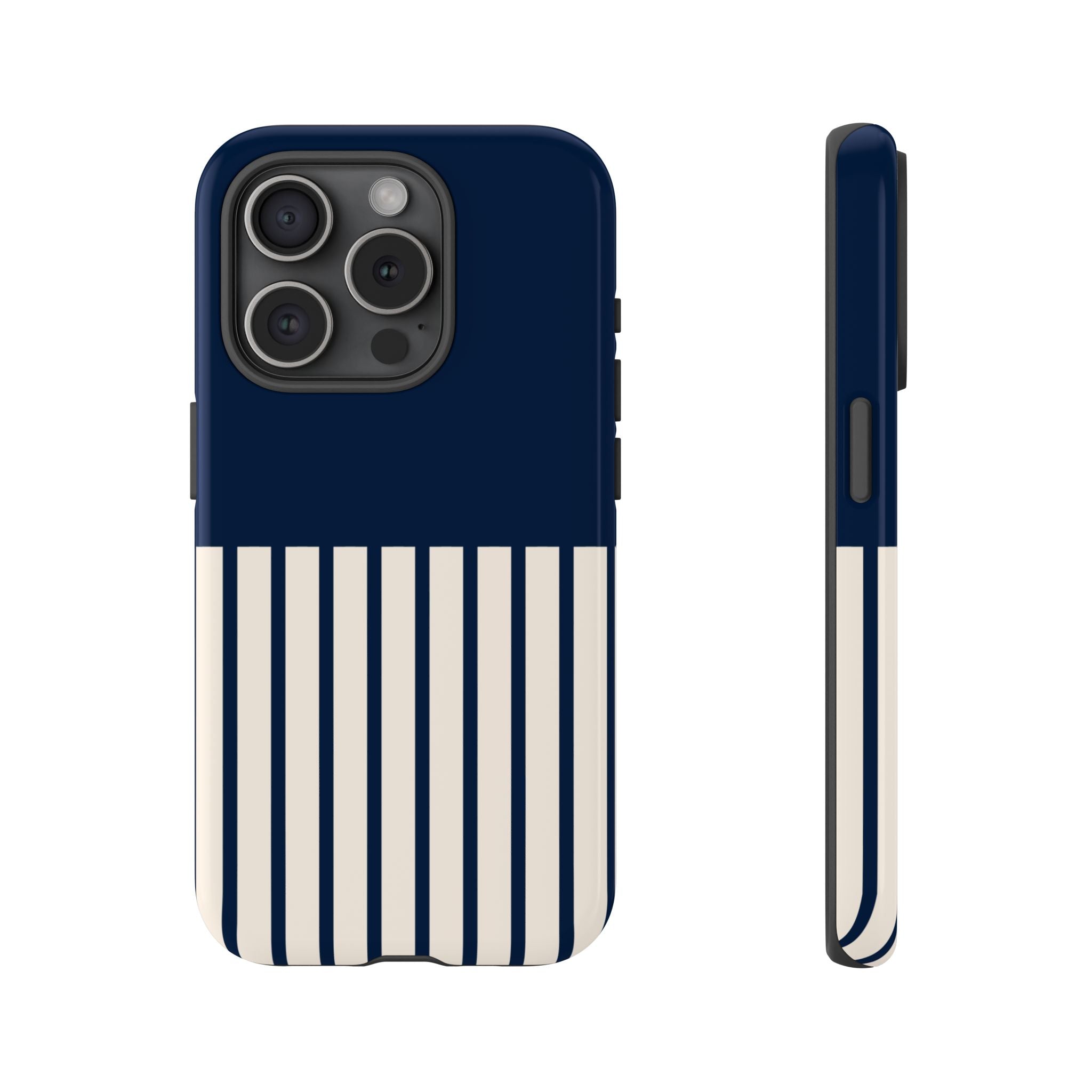 Marine Lines - iPhone 15 Pro / Glossy - Phone Case
