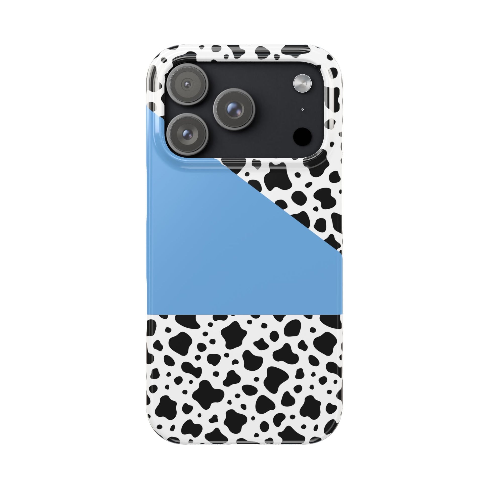 Moo Blue - iPhone 17 Pro - Phone Case