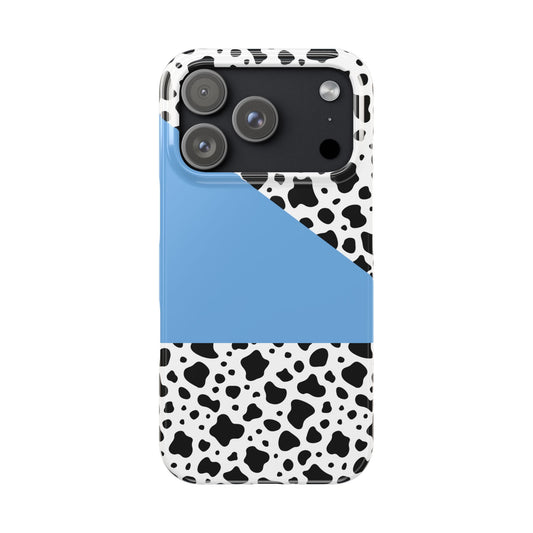 Moo Blue - iPhone 17 Pro - Phone Case