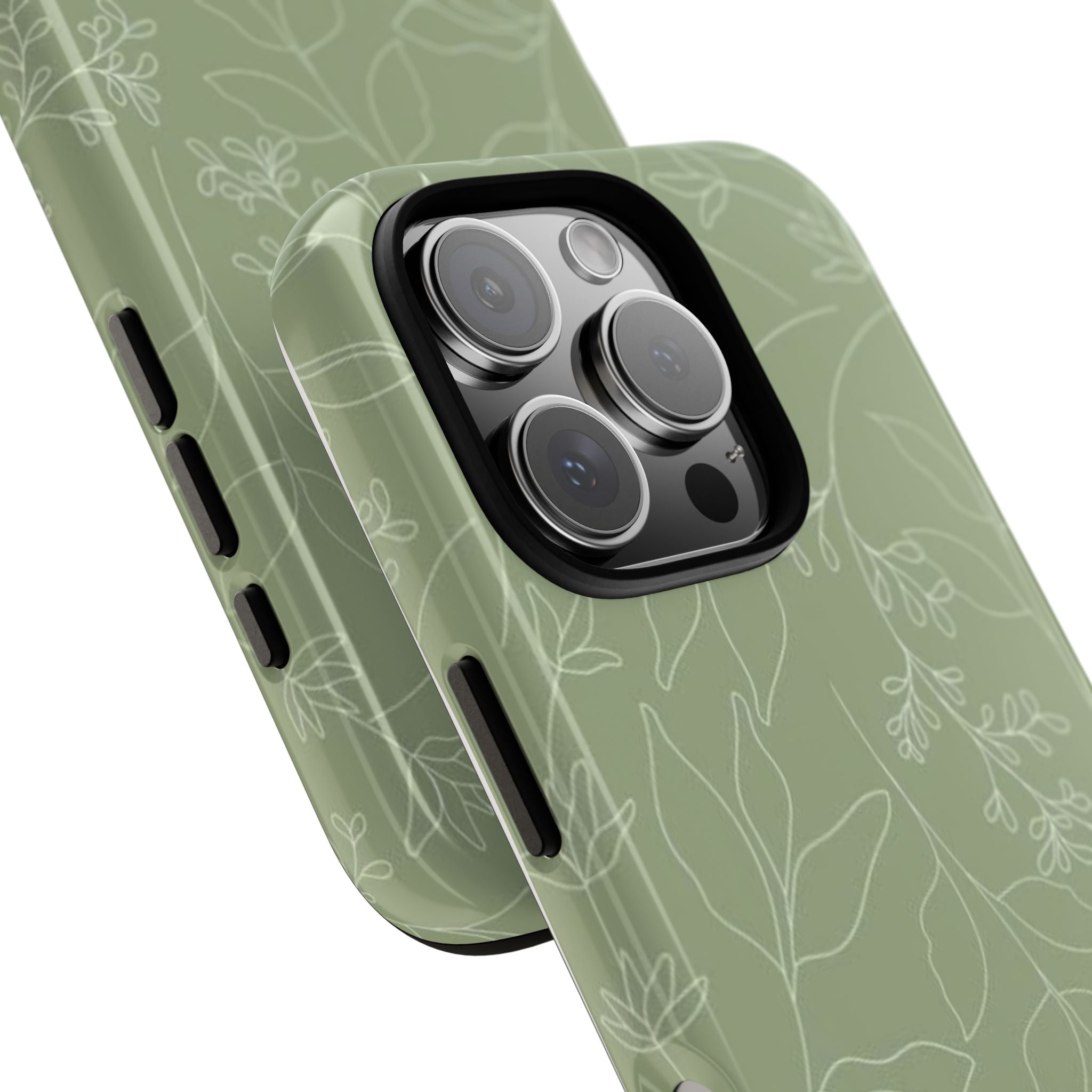 Olive Leaf - iPhone 16 Pro / Glossy - Phone Case