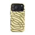 Olive Spiral - iPhone 17 Pro Max / Glossy - Phone Case