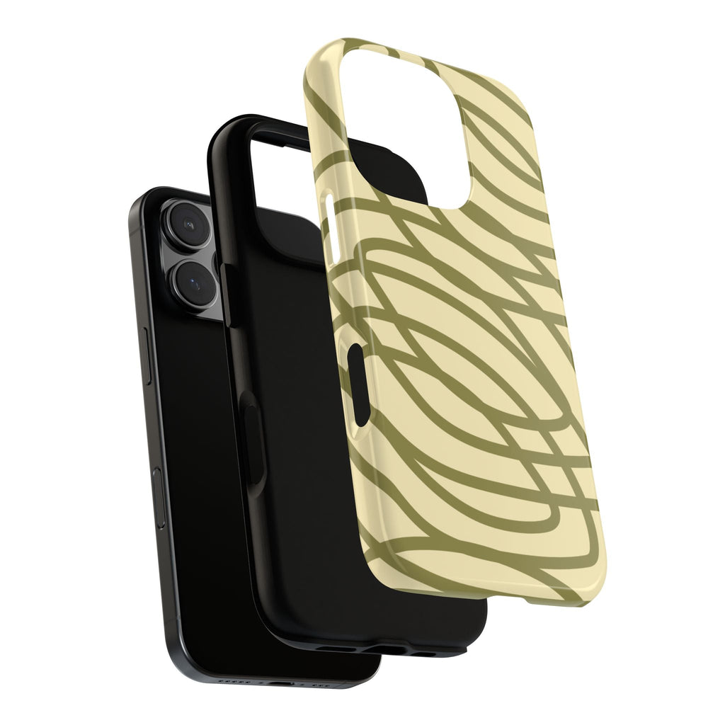 Olive Spiral - Phone Case