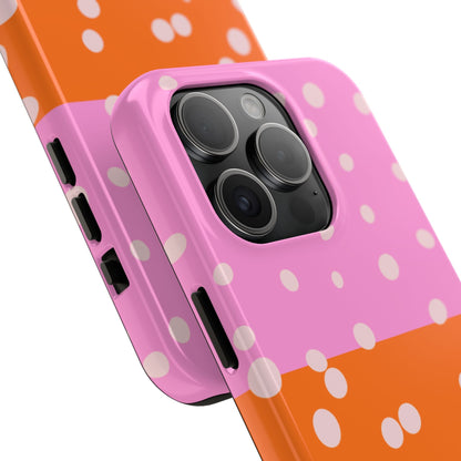 Orange Dot - iPhone 15 Pro - Phone Case