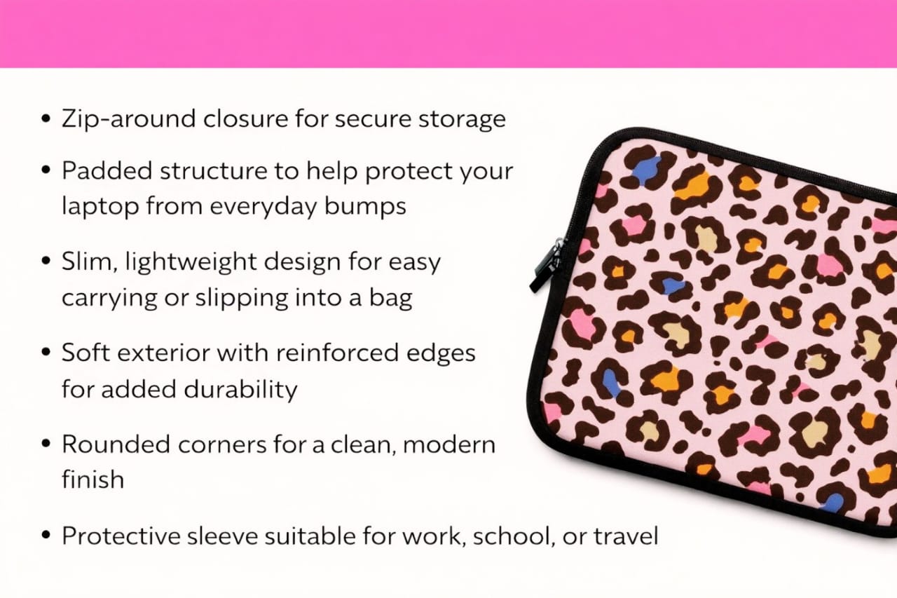 Orange Leaf - Laptop Sleeve
