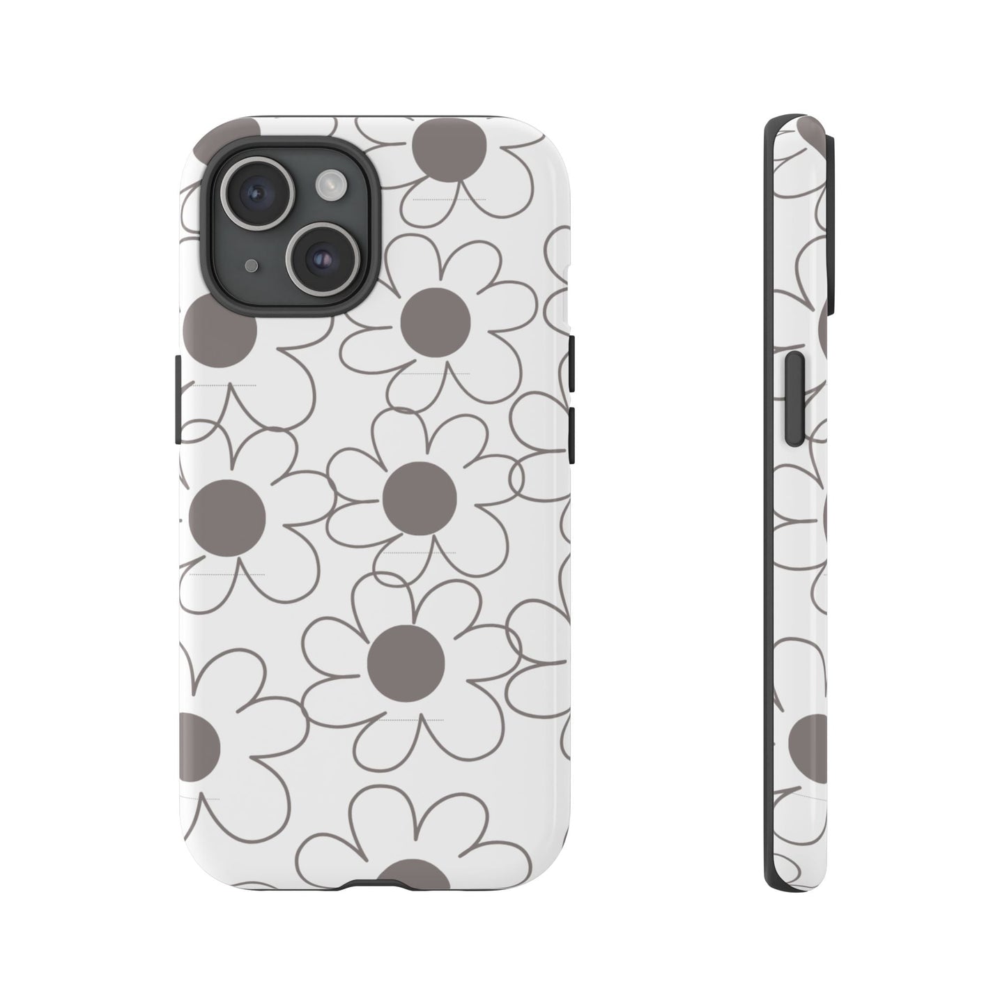 Petal sketch - iPhone 15 / Glossy - Phone Case
