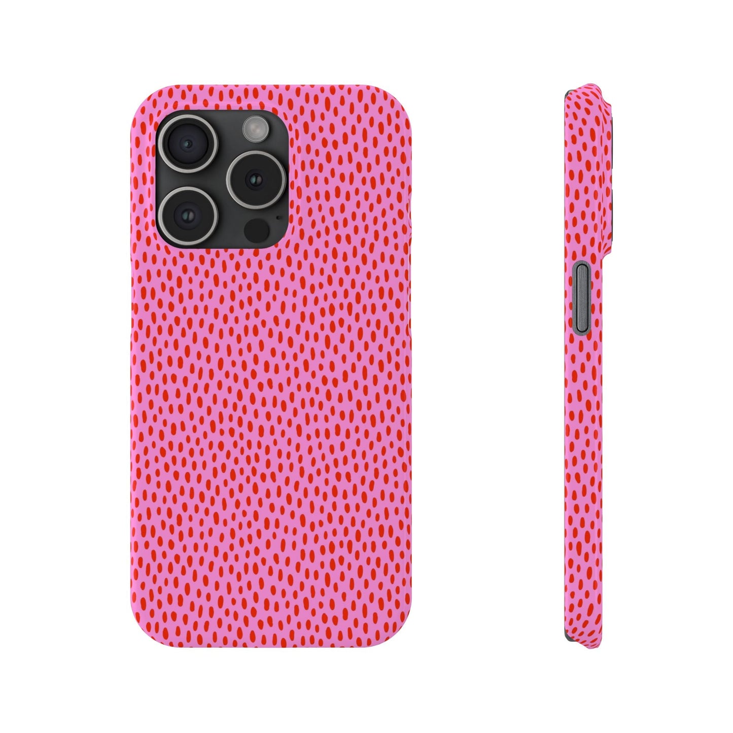 Pink Dot - iPhone 15 Pro - Phone Case