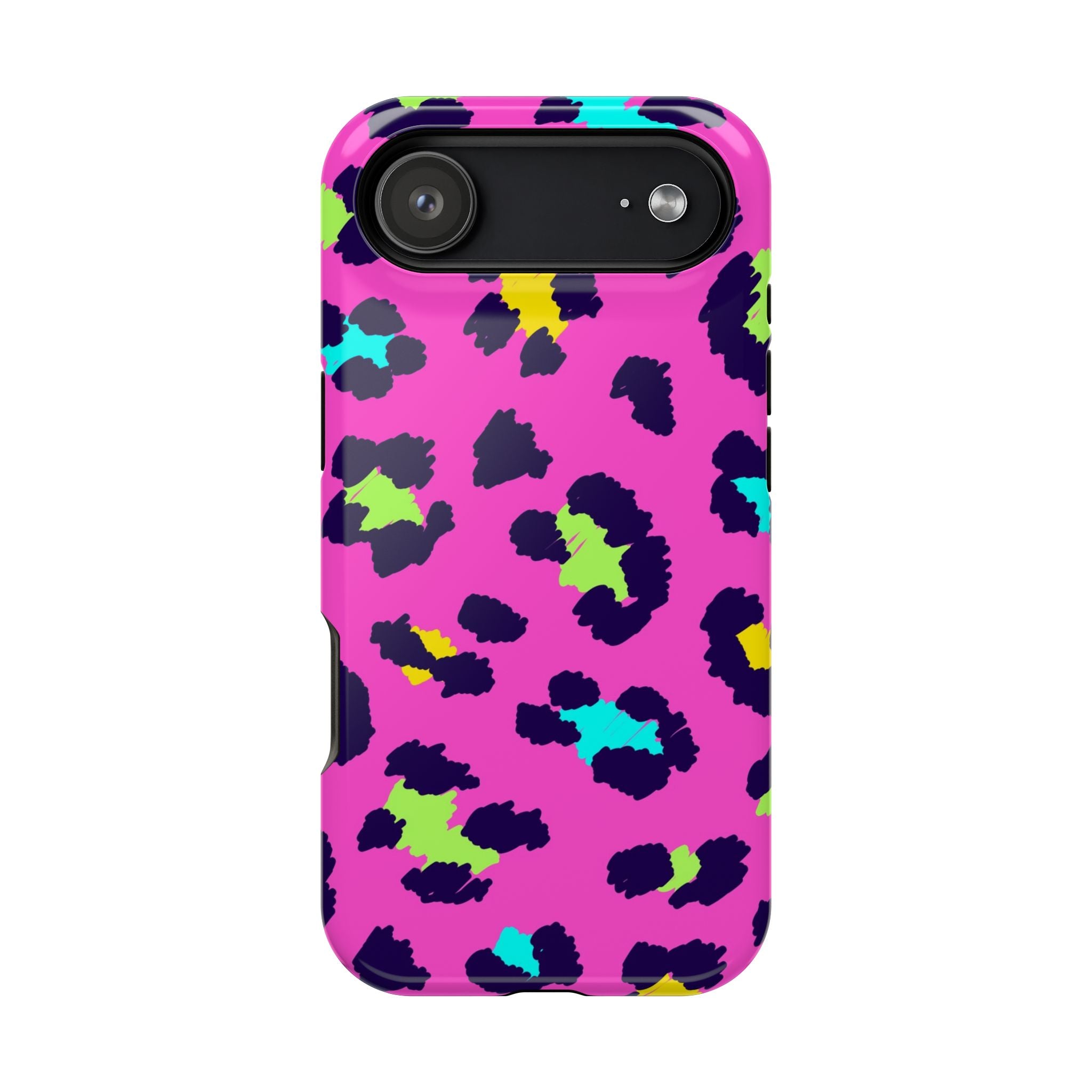 Pink Leopard - iPhone 17 Air / Glossy - Phone Case