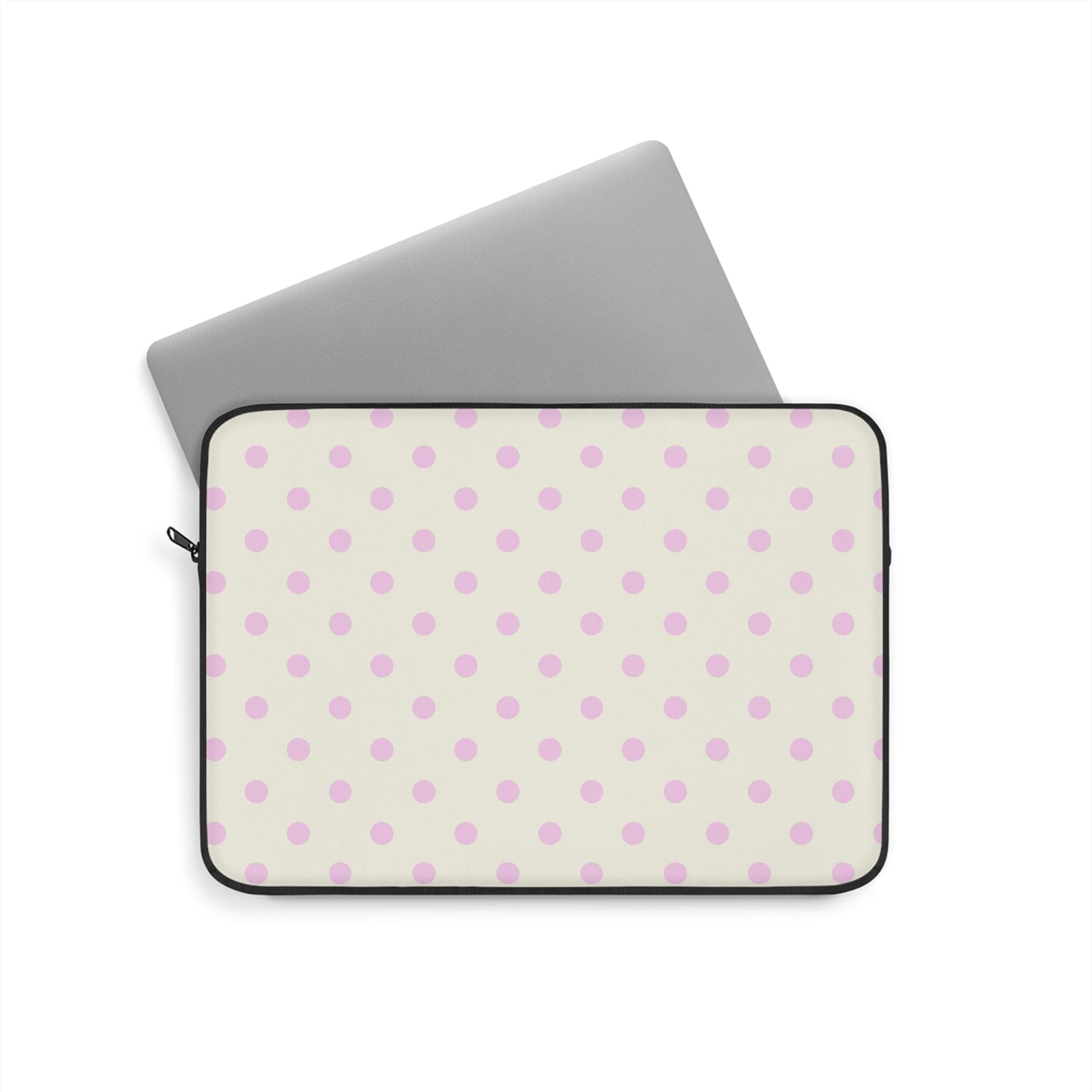 Pink Polka Dot - Laptop Sleeve
