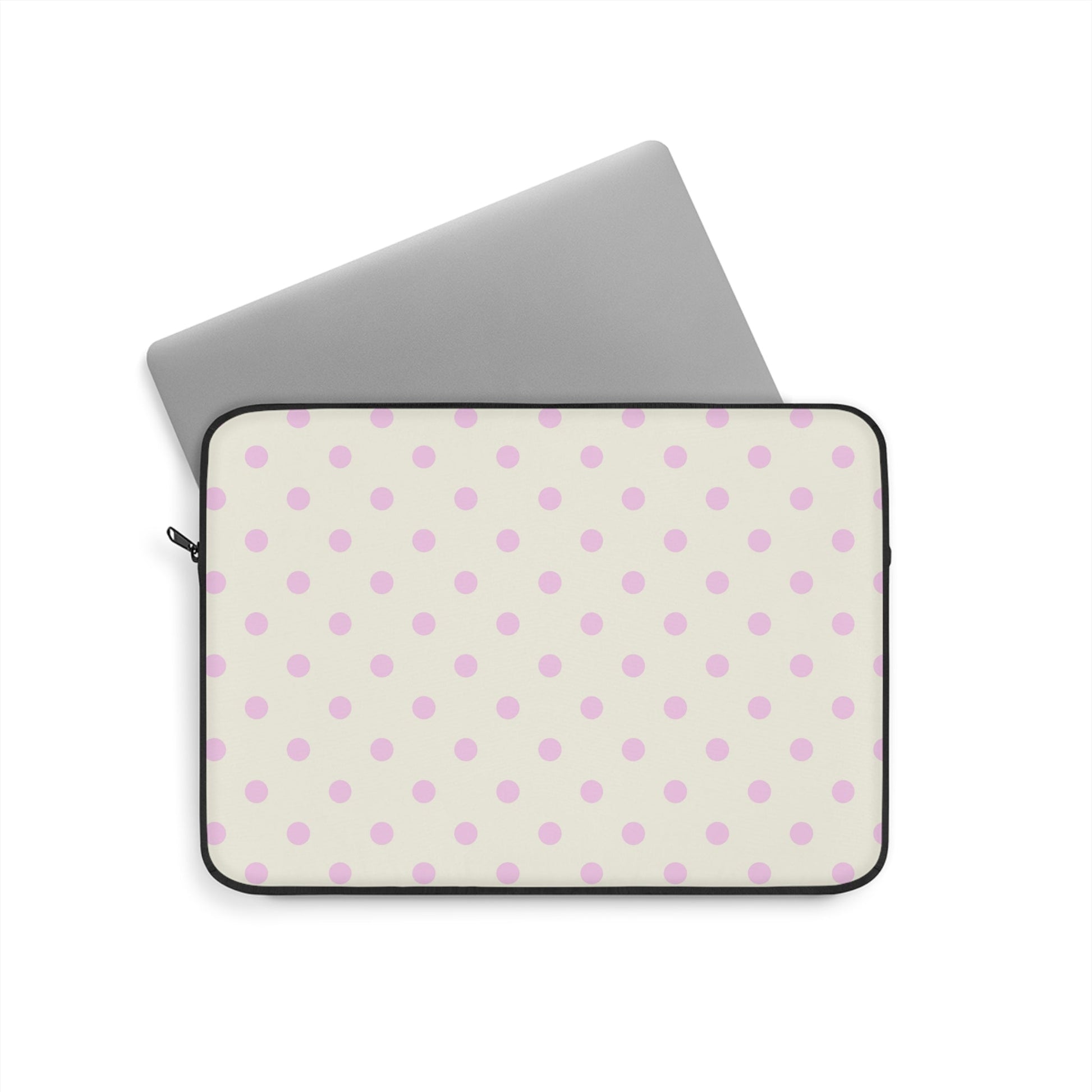 Pink Polka Dot - Laptop Sleeve