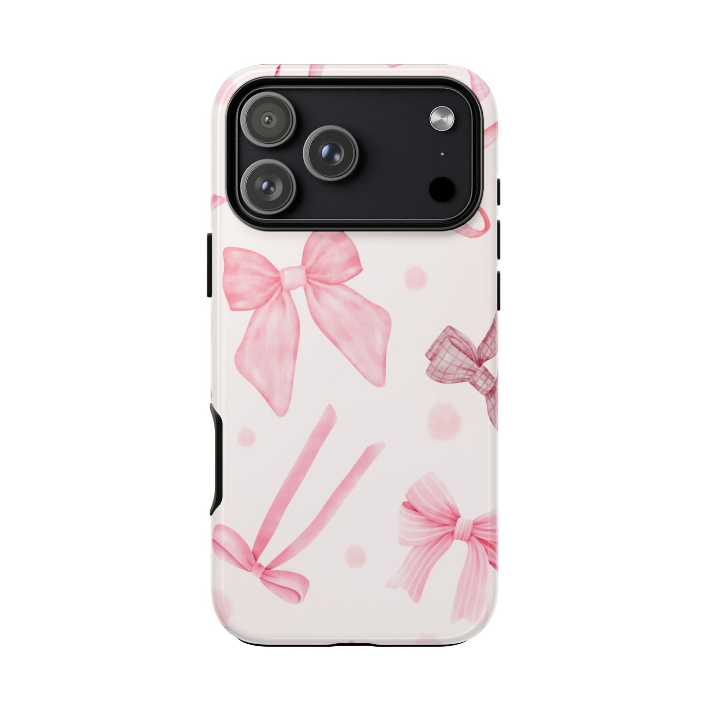 Pink Ribbon - iPhone 17 Pro Max / Glossy - Phone Case