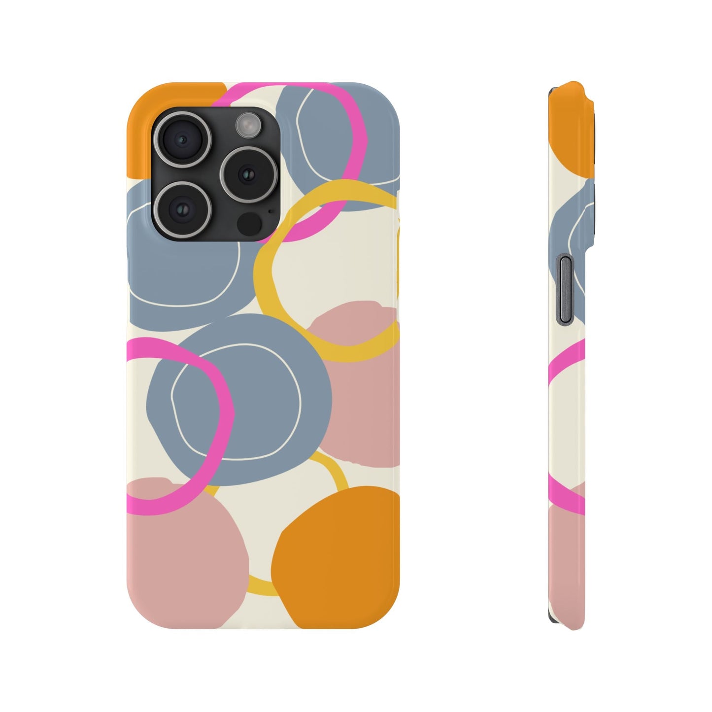 Pop Circles - iPhone 15 Pro - Phone Case