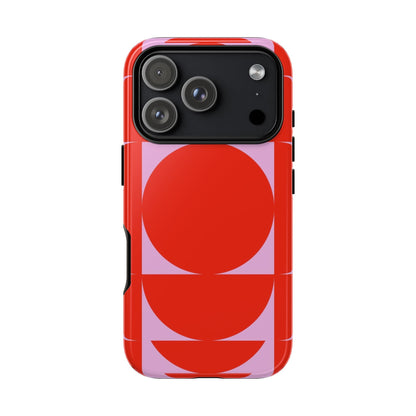Red Circle - iPhone 17 Pro / Glossy - Phone Case
