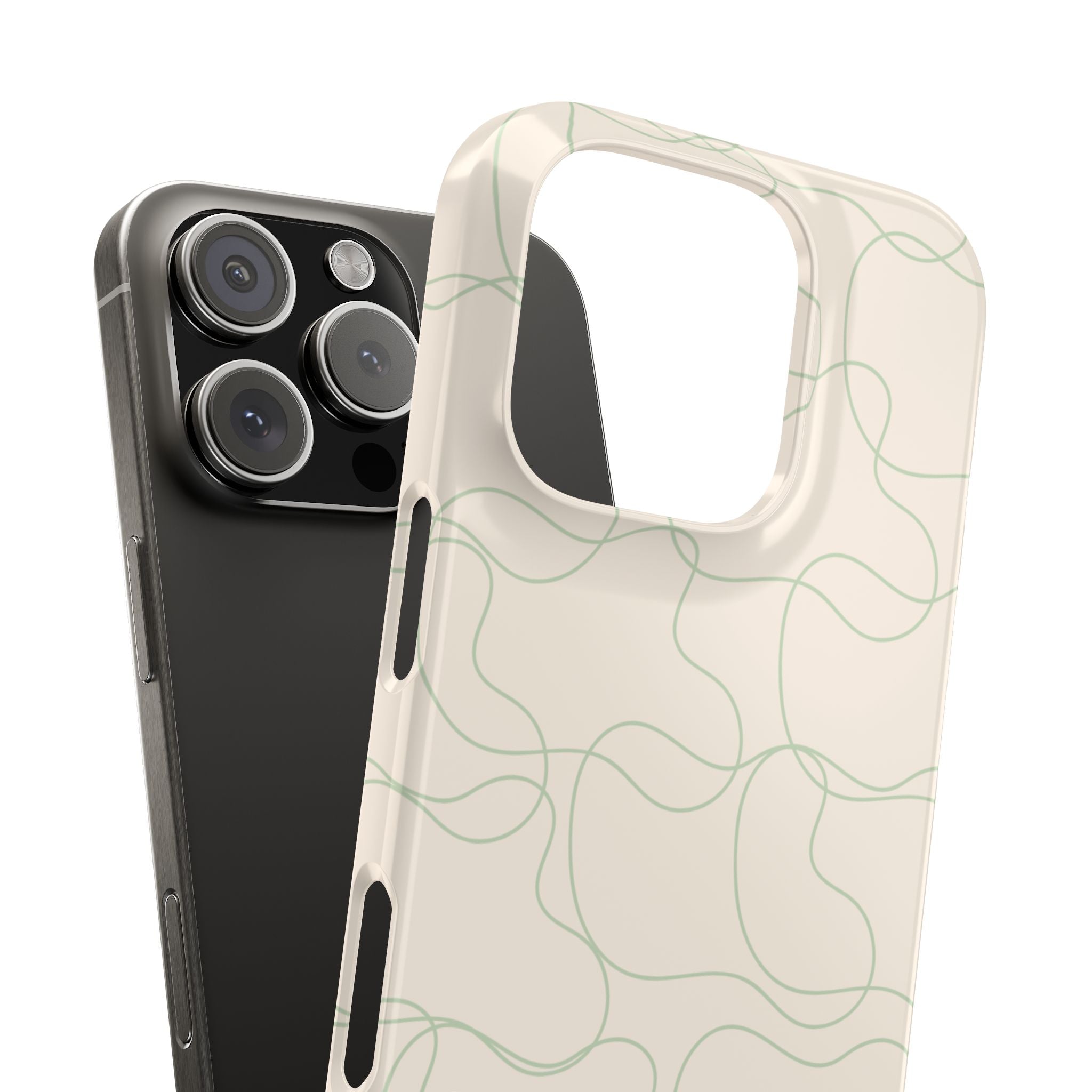 Sage Contour - Phone Case