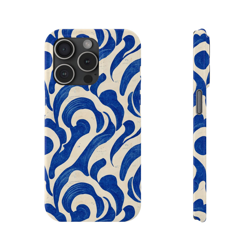 Waves - iPhone 15 Pro - Phone Case