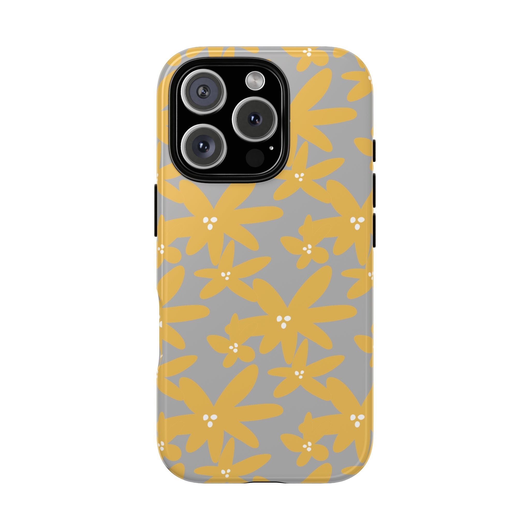 Yellow Blossom - iPhone 16 Pro / Glossy - Phone Case